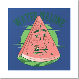 Water Malone 1 Posters and Art